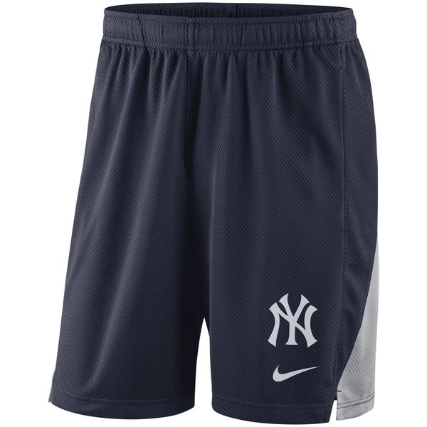 Men's New York Yankees Navy Franchise Performance Shorts